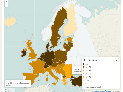 Raps Ertrag Europa 2012-2023