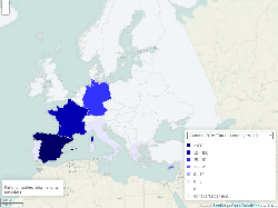 Garnelenerzeugung Europa 2011-2020